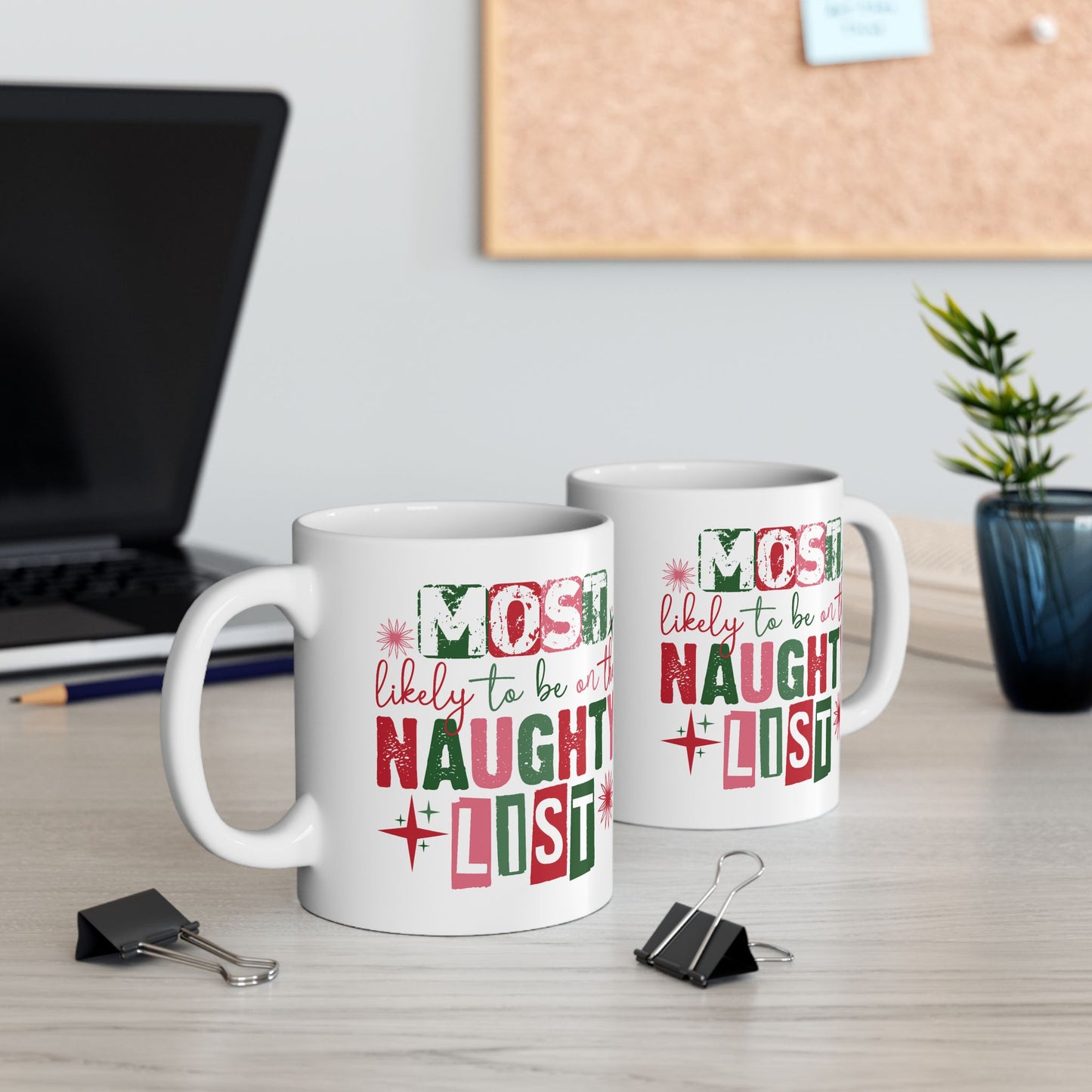 Adult Mug - Most Likely To Be On The Naughty List