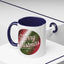 Christmas Mug - Merry Christmas White and Red Text Decoration
