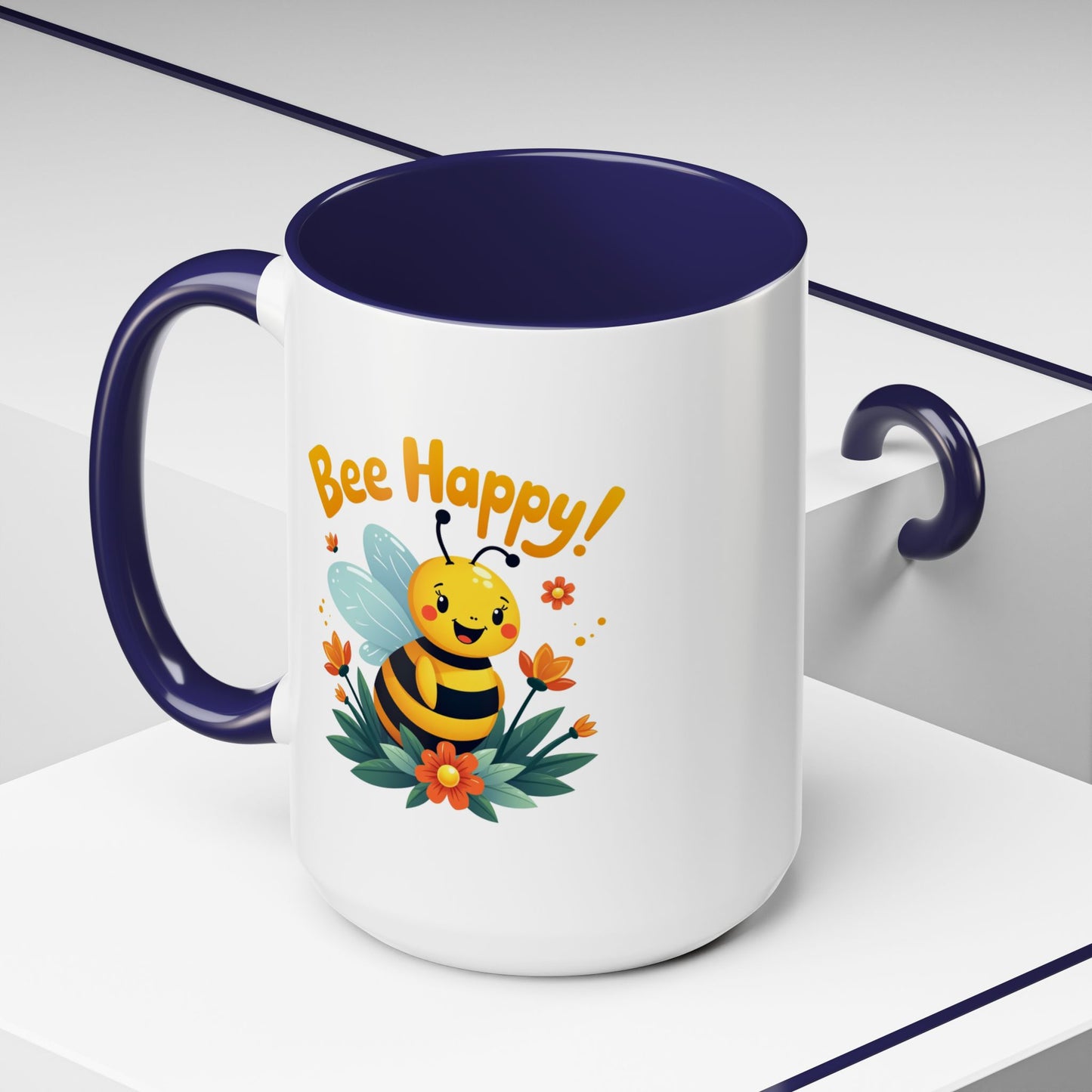 Motivation Mug - Bee Happy
