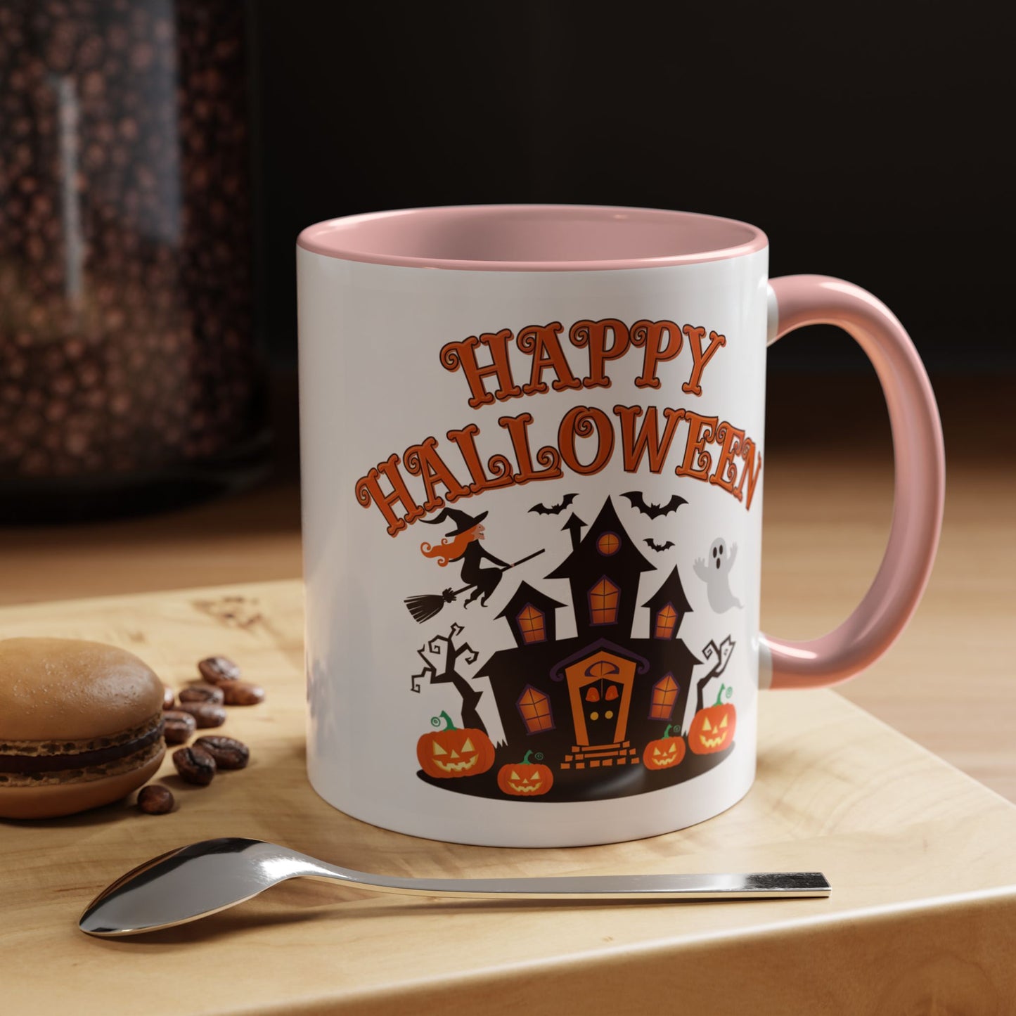 Halloween Mug - Happy Halloween Ghost House