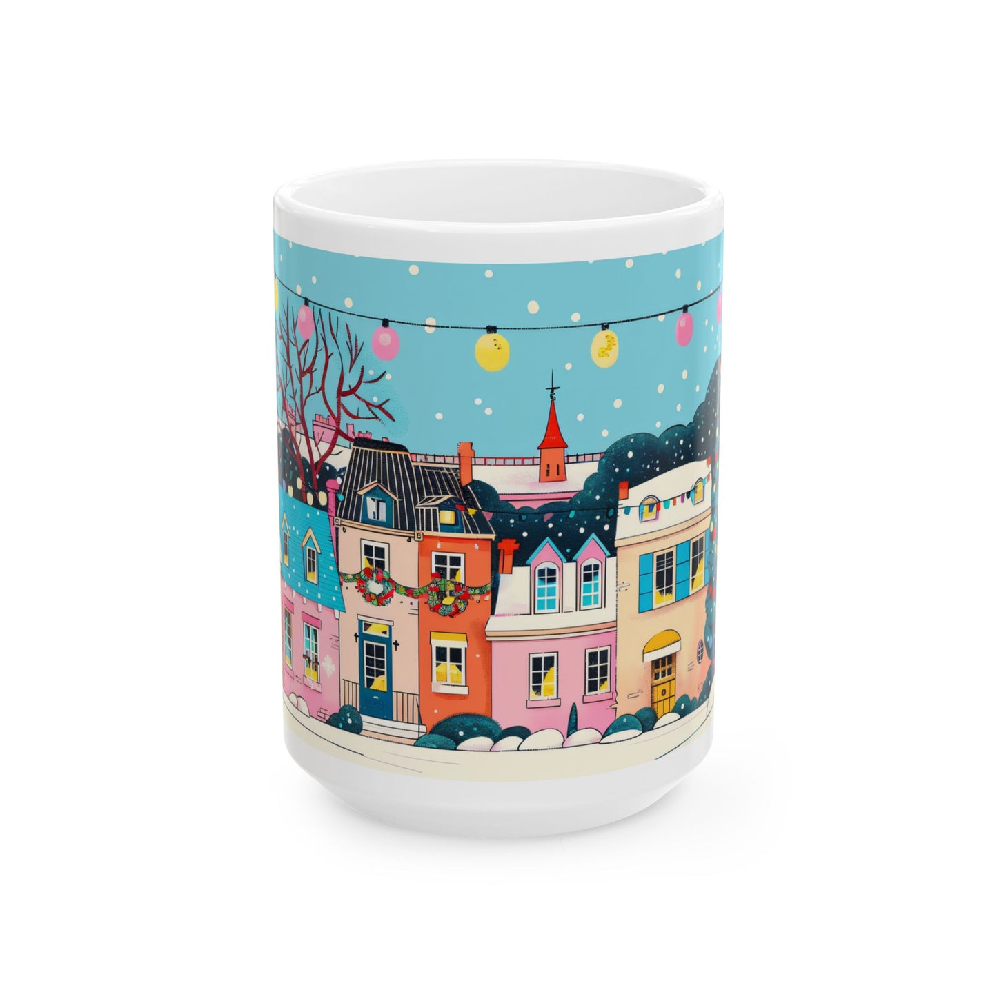Christmas Mug - Christmas Town Wrap 1