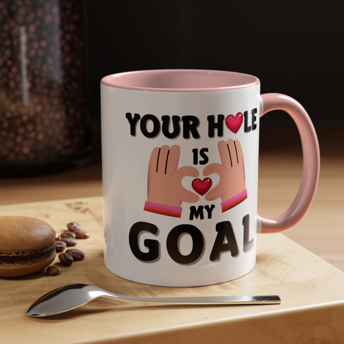 Adult Mug - Your Hole Is My Goal