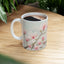 Artistic Mug - Felted Flowers