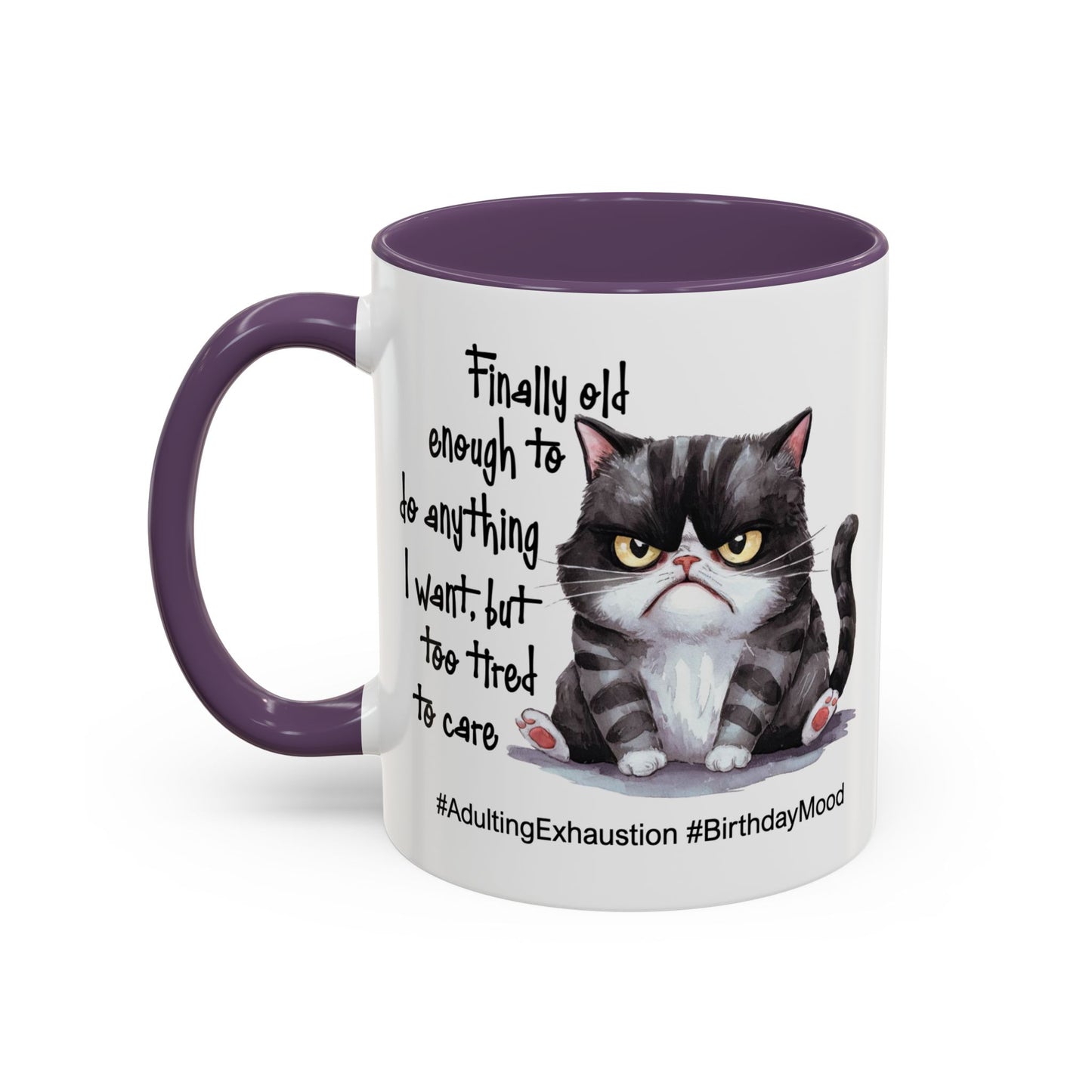 Birthday Mug - Finally Old Enough