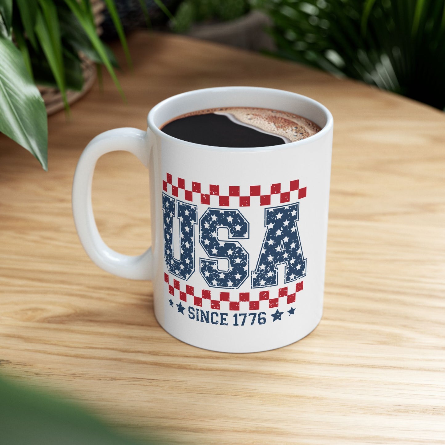4th of July Mug - USA Patriotic Since 1776