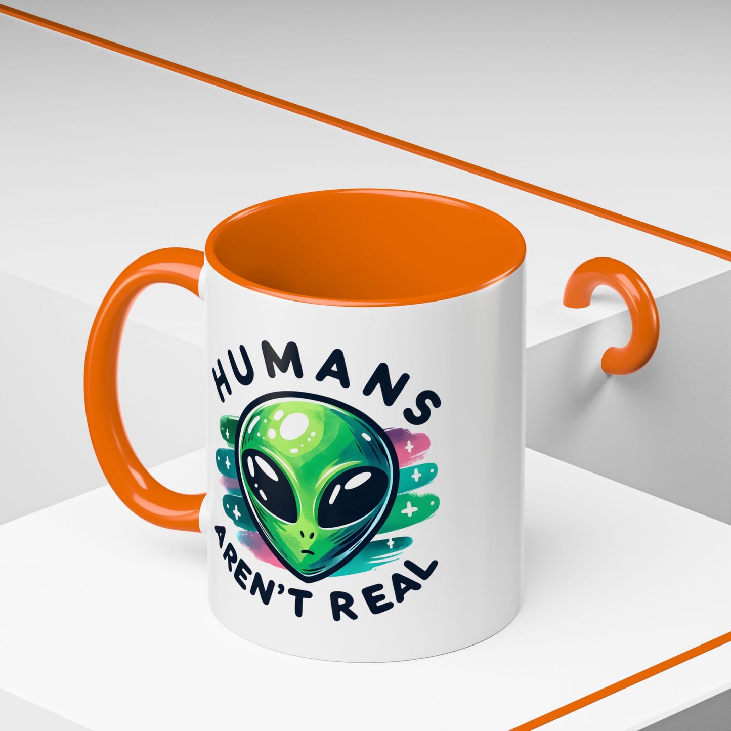 Alien Mug - Humans Aren't Real