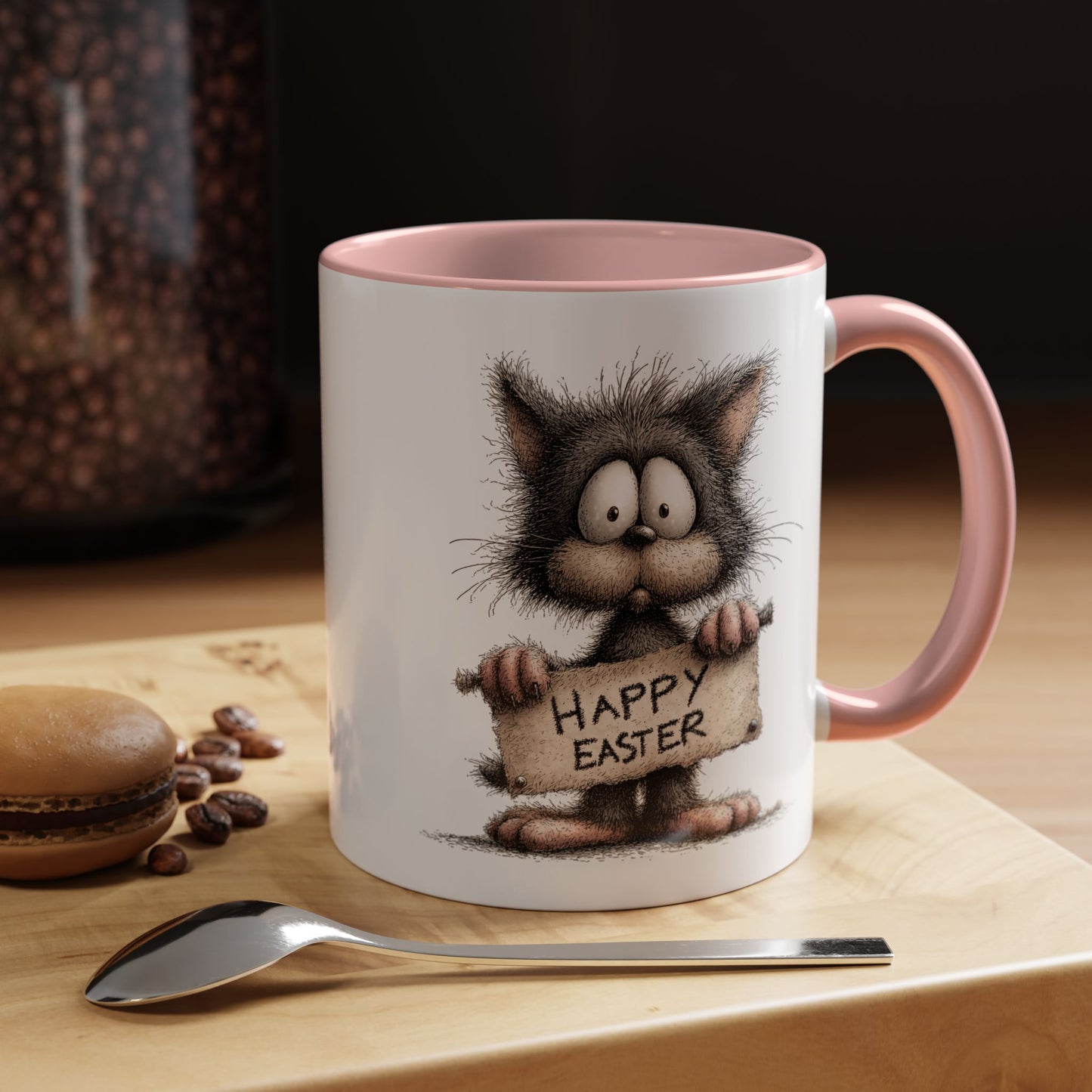Easter Mug - Happy Easter Cat