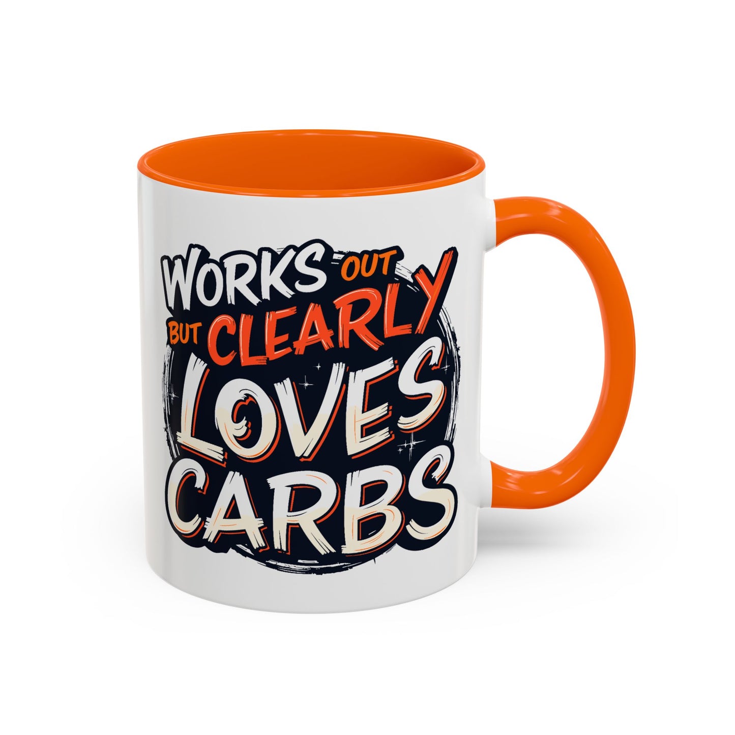 Adult Mug - Works Out But