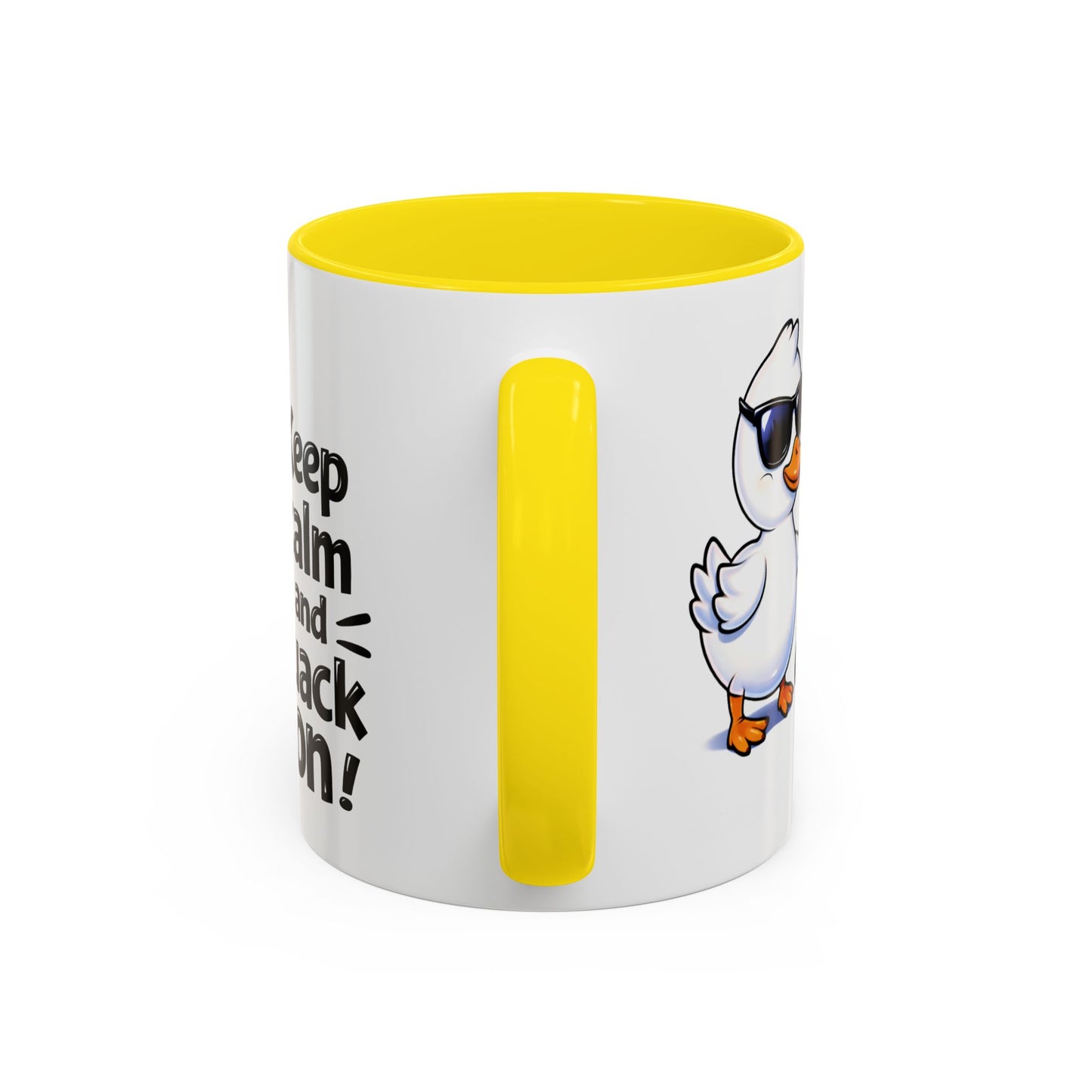 Wellness Mug - Keep Calm And Quack On