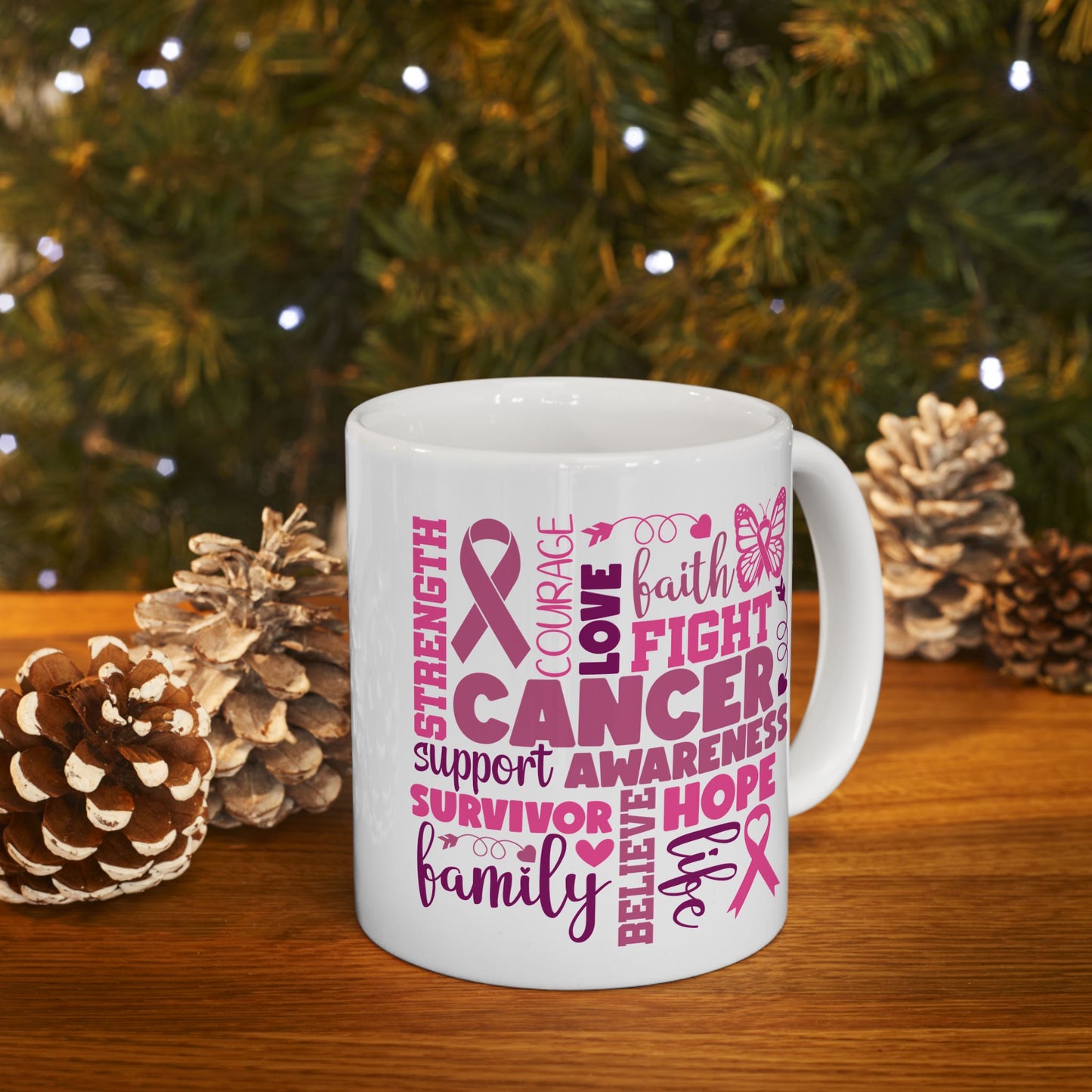 Support Mug - Cancer Awareness