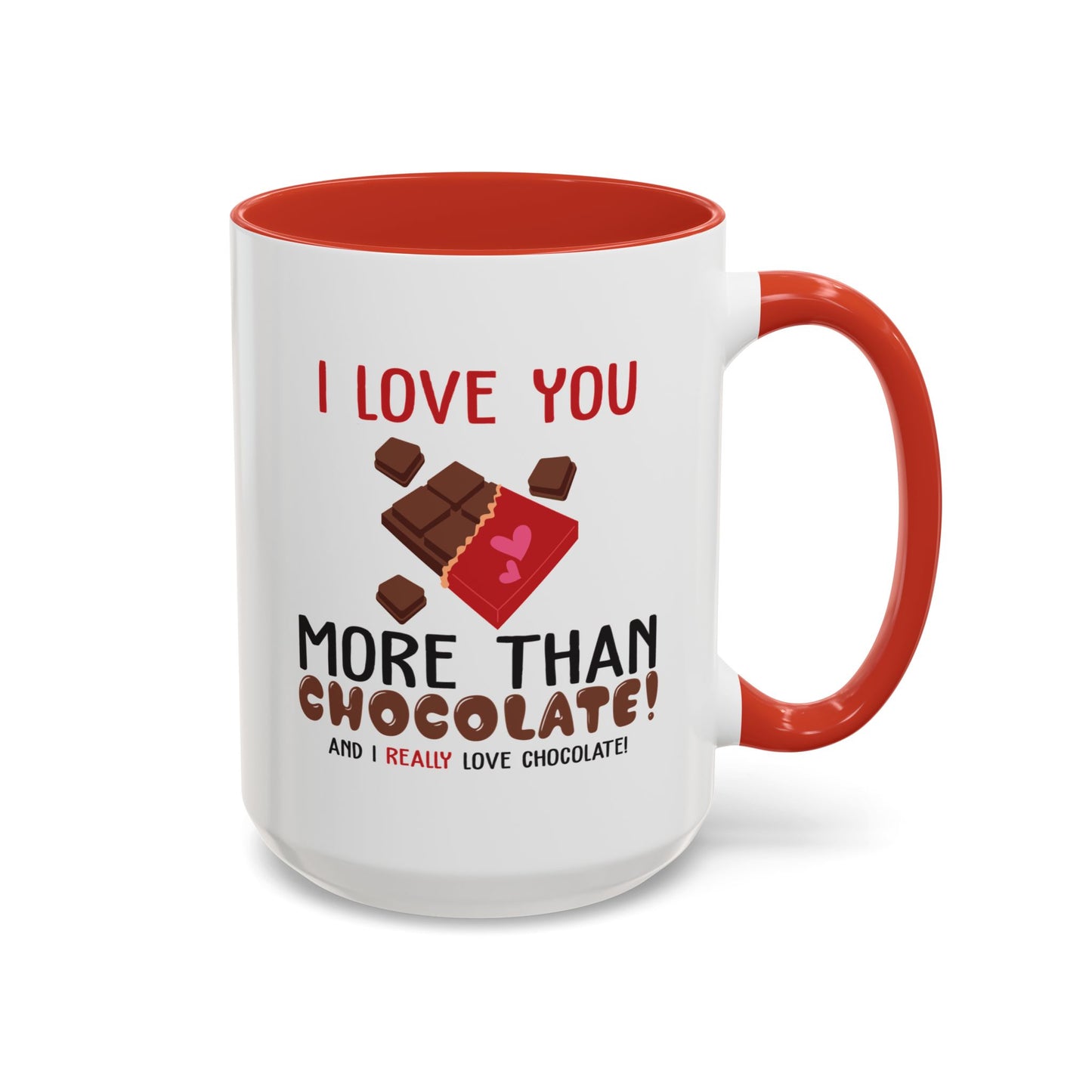 Anniversary Mug - I Love You More Than Chocolate