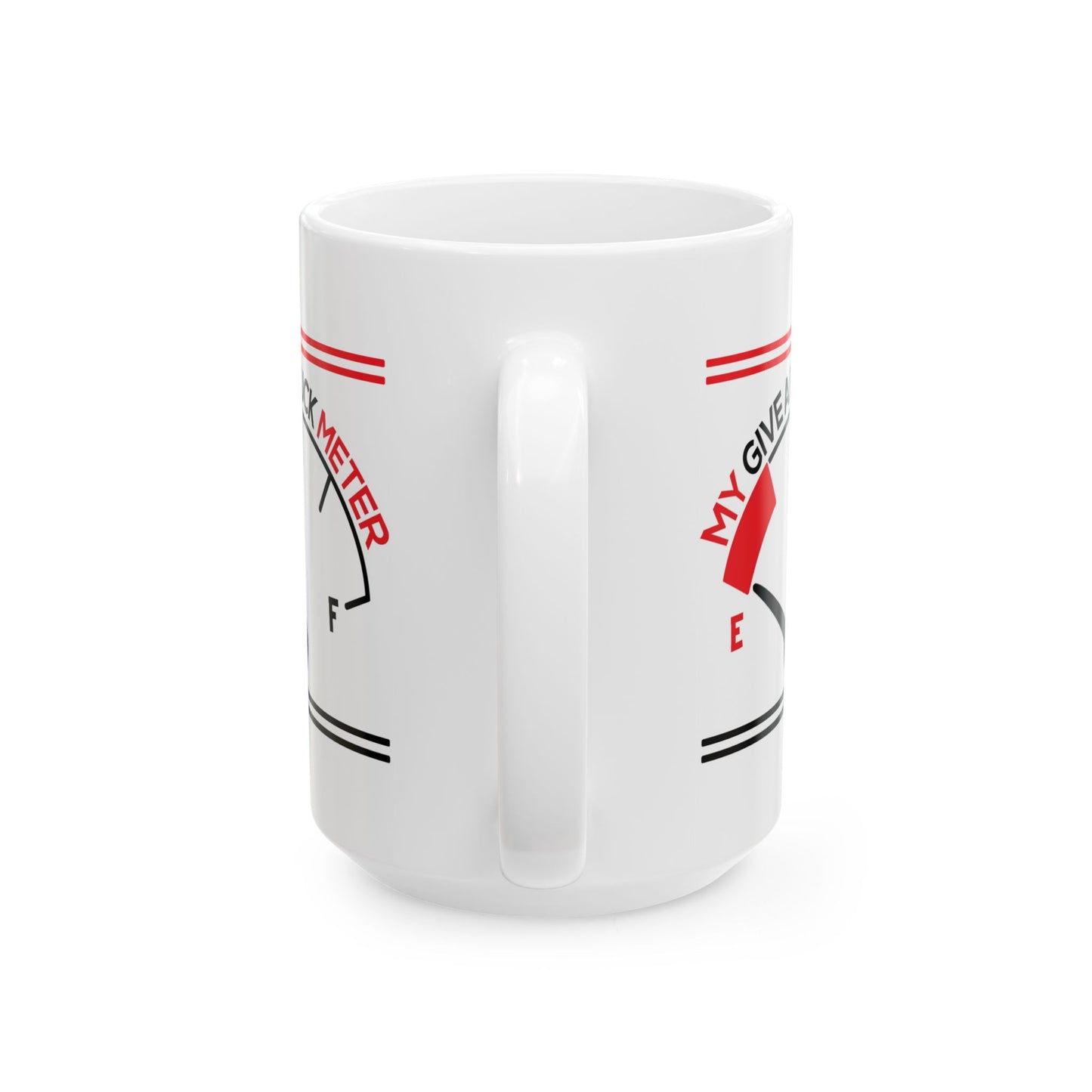Adult Mug - My Give a Fuck Meter