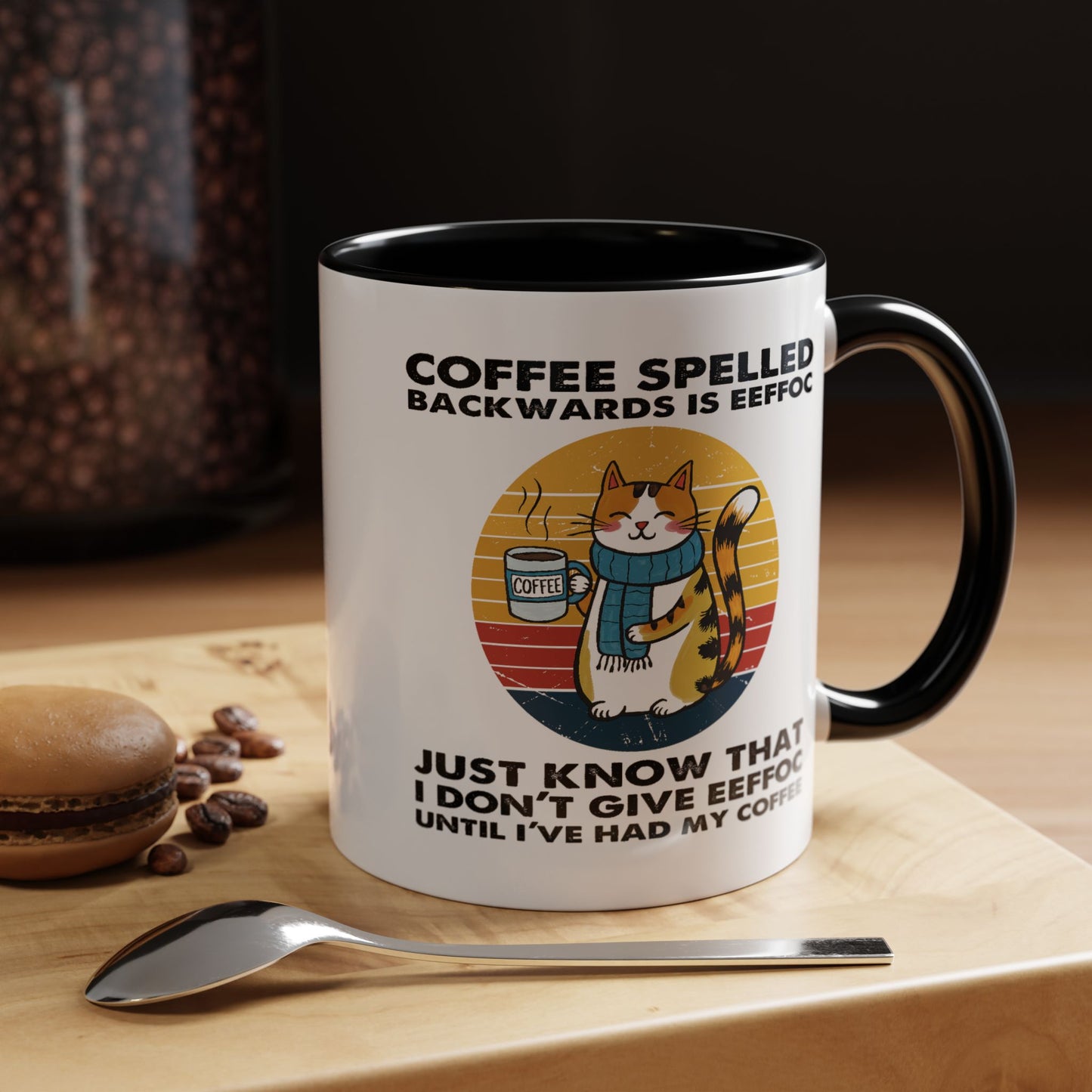 Humor Mug - Coffee Spelled Backwards is Eeffoc