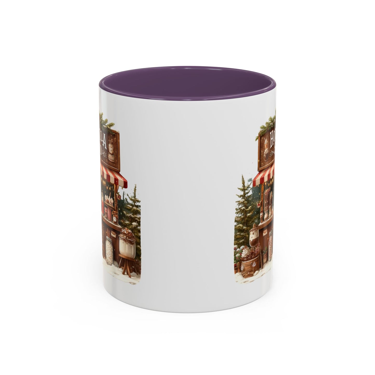 Christmas Mug - Hot Cocoa Stand White Text