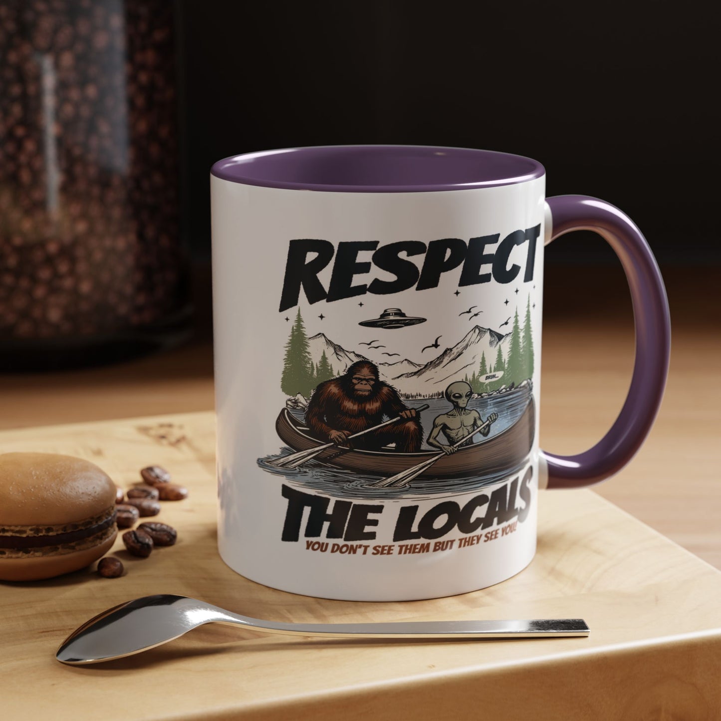 Alien Mug - Respect The Locals