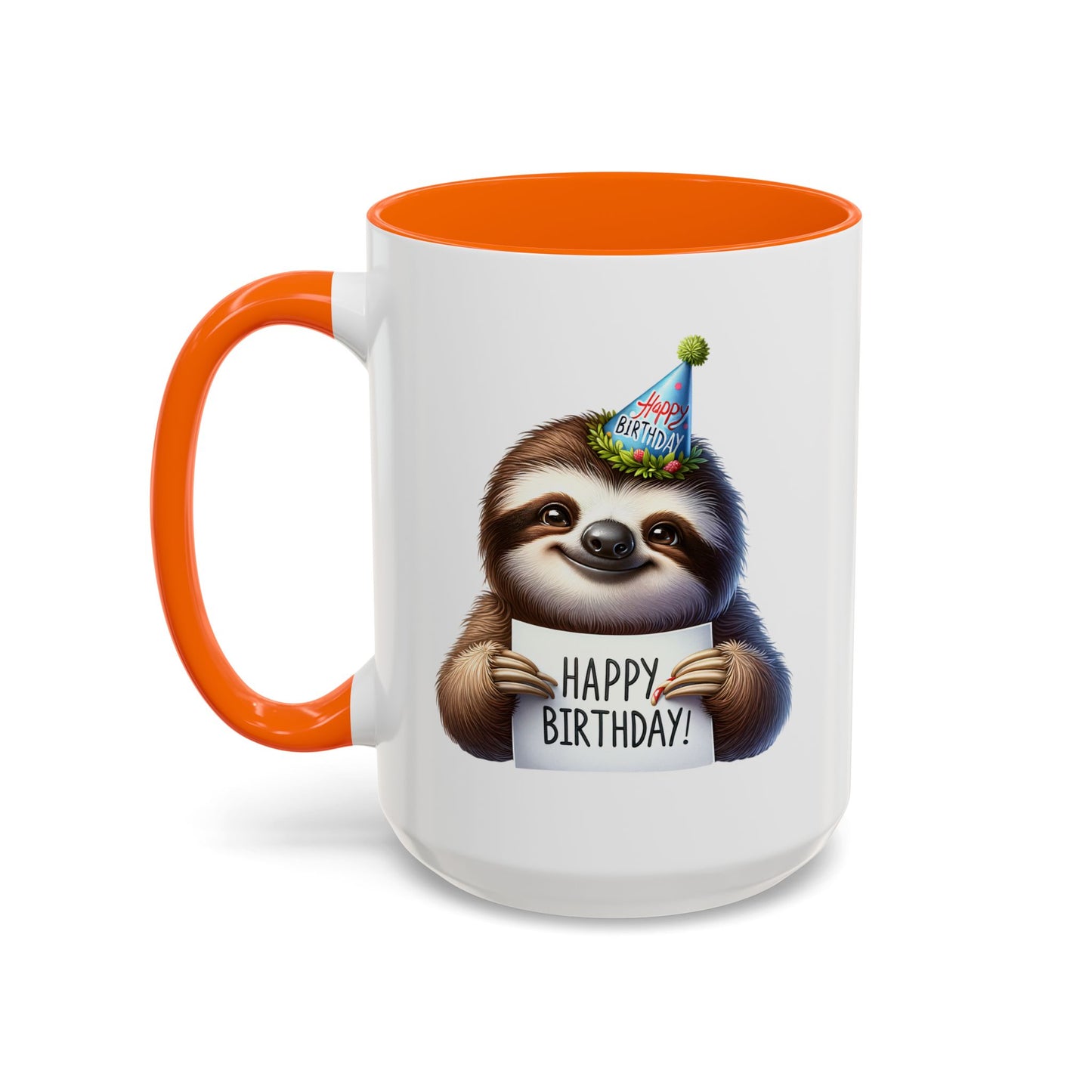 Birthday Mug - Sloth Clipart
