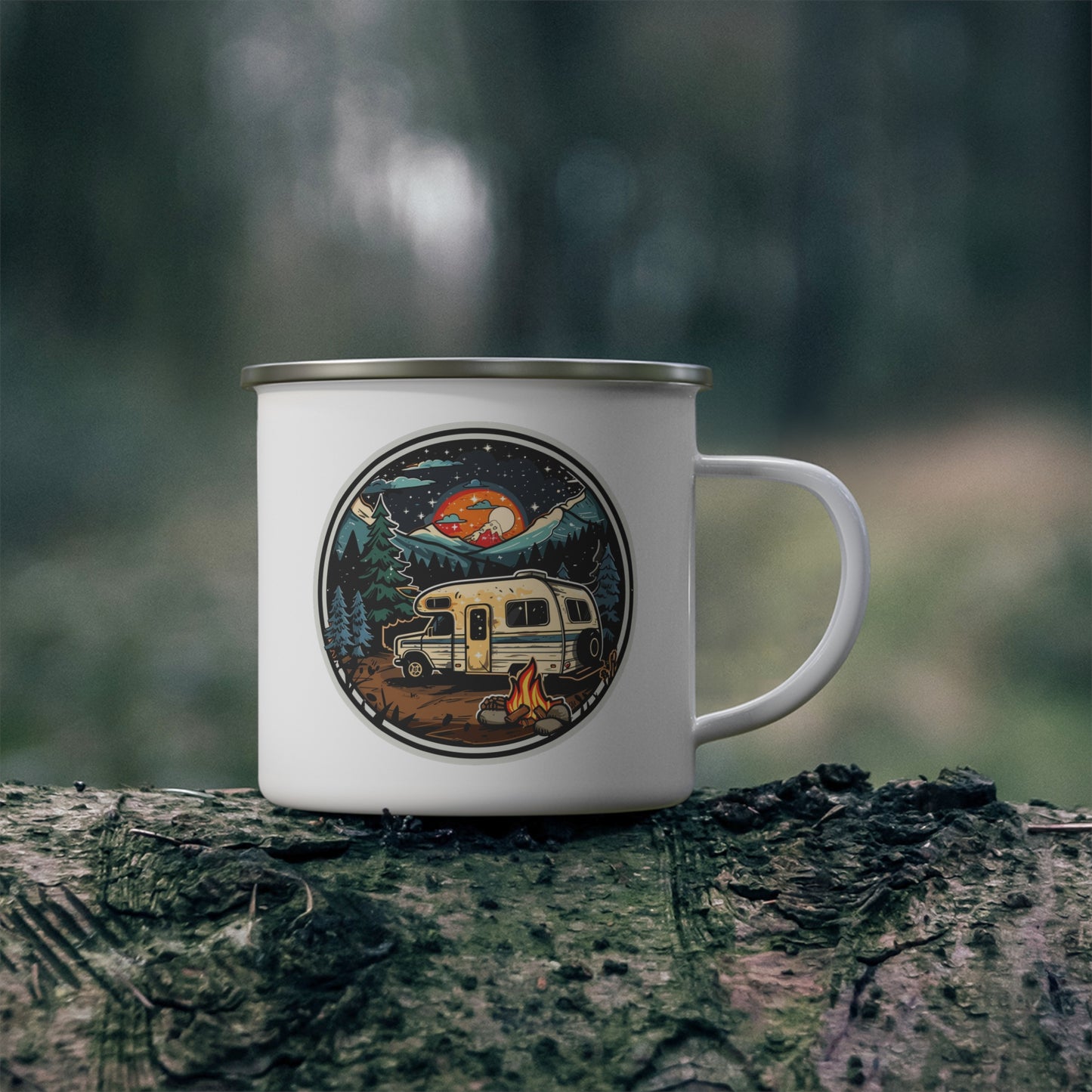 Adventure Mug - Camping Landscape 23