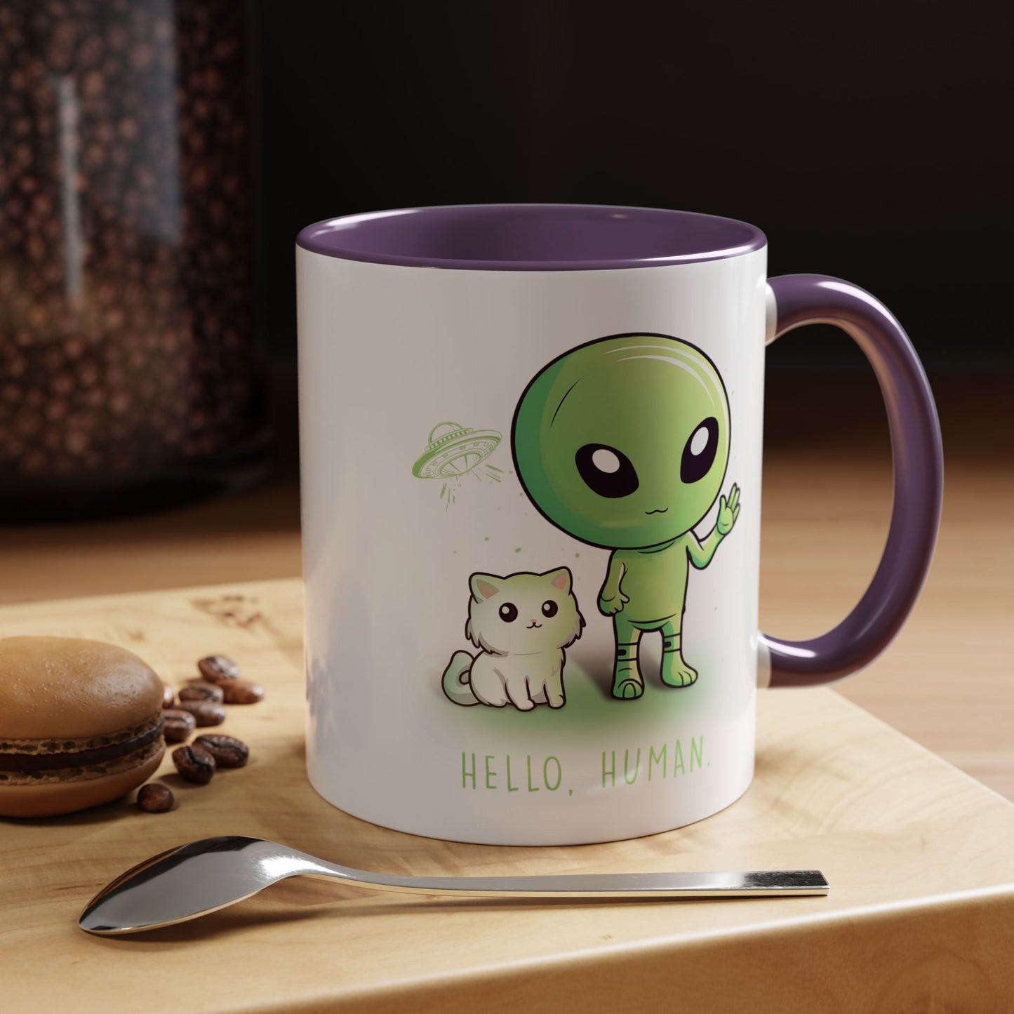 Alien Mug - Hello Human