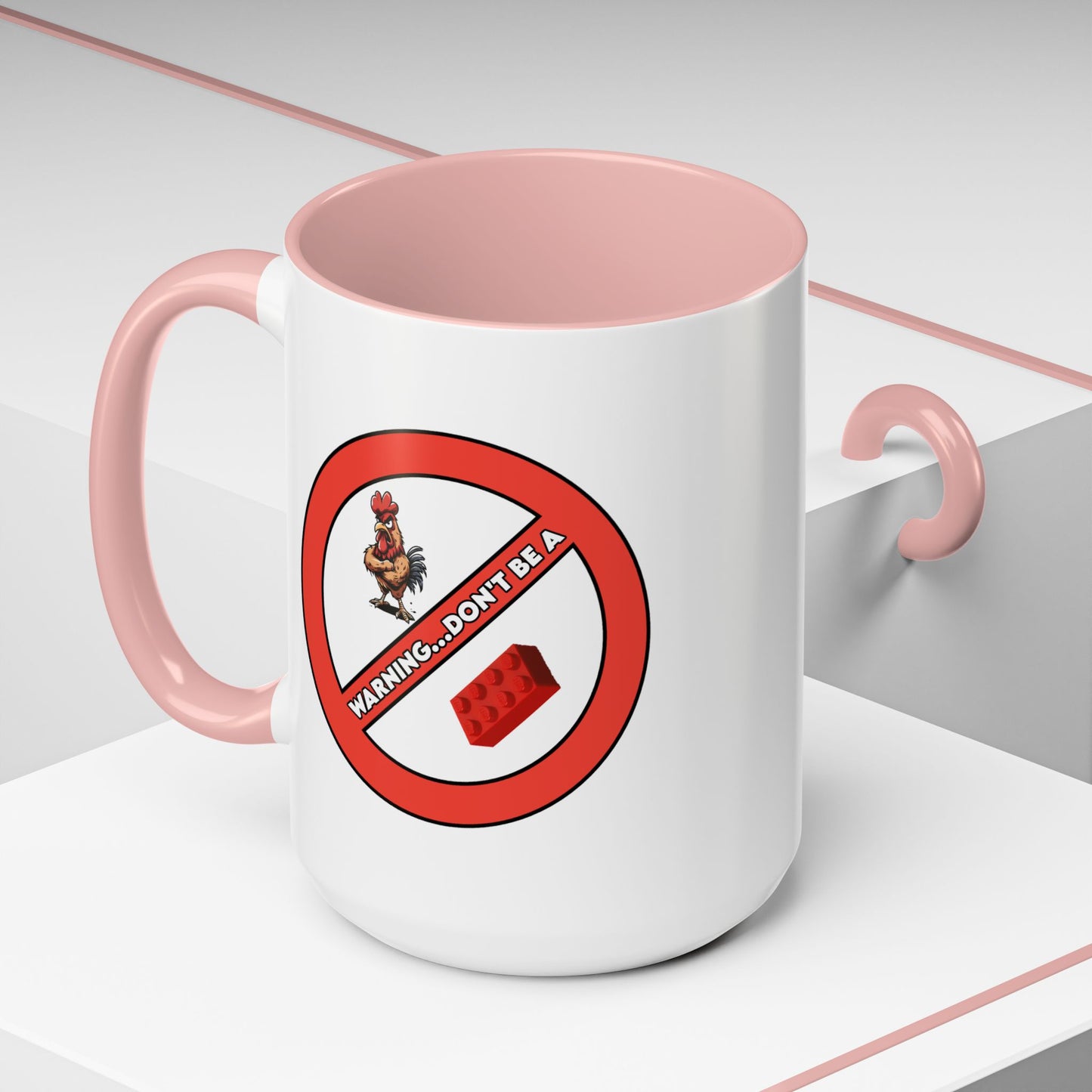 Adult Mug - Warning Don't Be A Cock Blocker