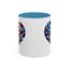4th of July Mug - USA Sparkle Heart
