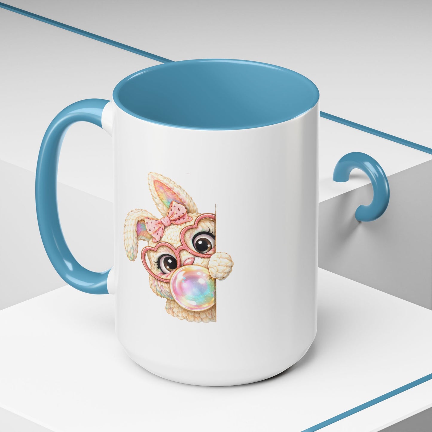 Easter Mug - Peaking Easter Bunny