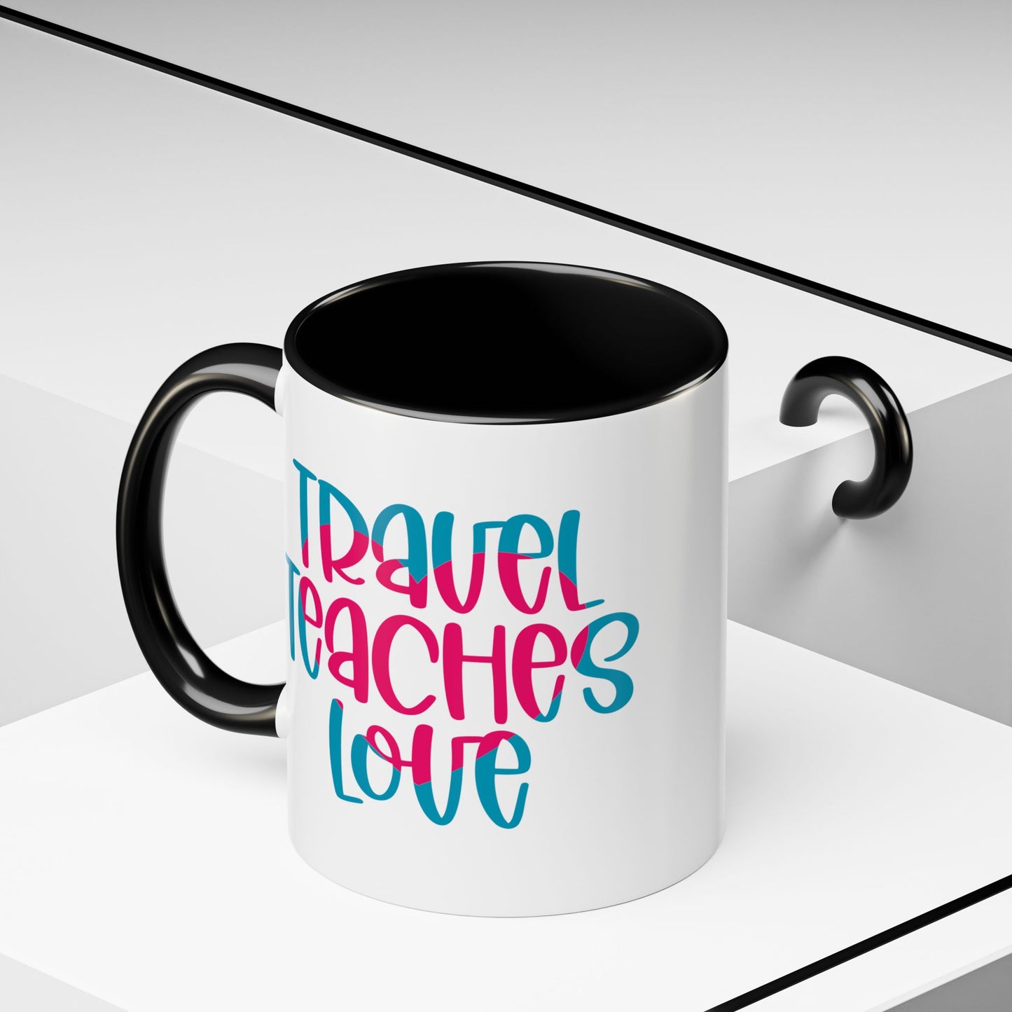 Adventure Mug - Travel Teaches Love
