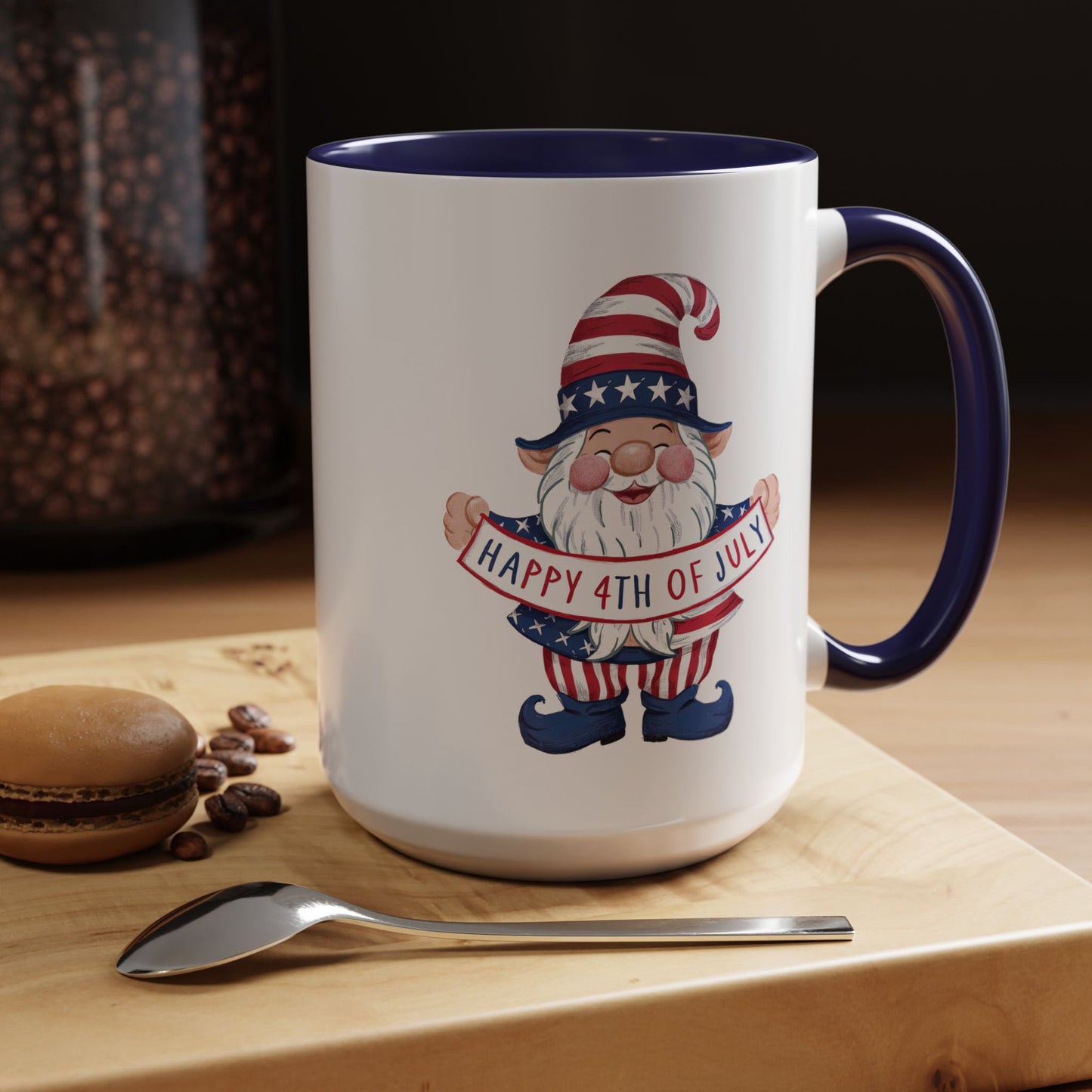 4th of July Mug - American Gnome 13