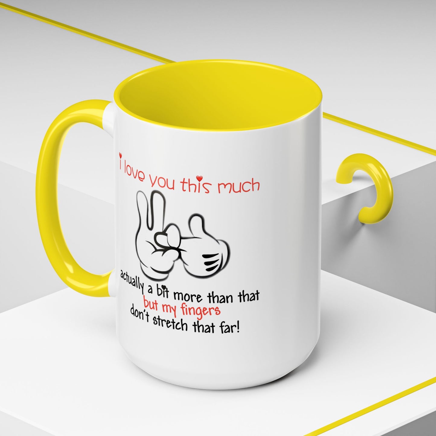Adult Mug - I Love You This Much