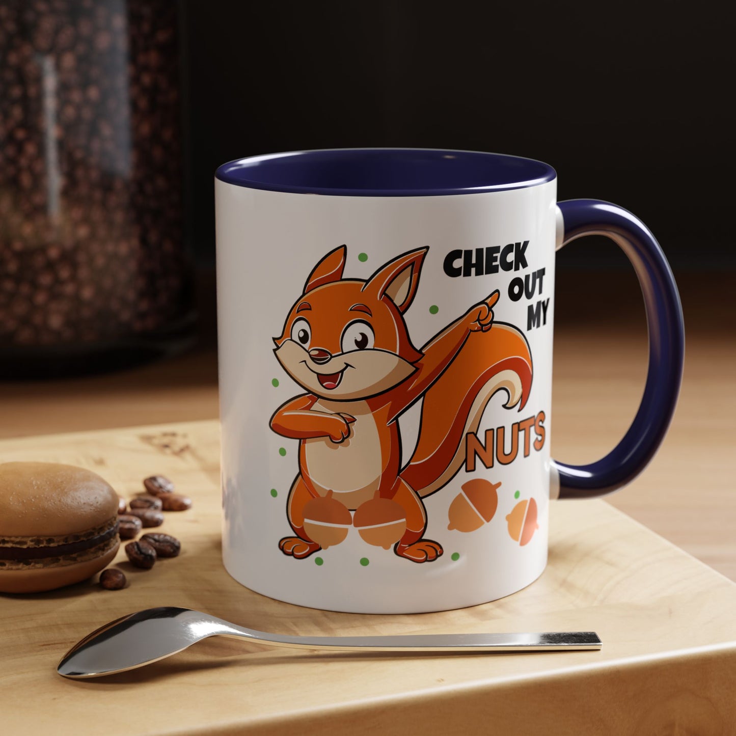 Humor Mug - Check Out My Nuts