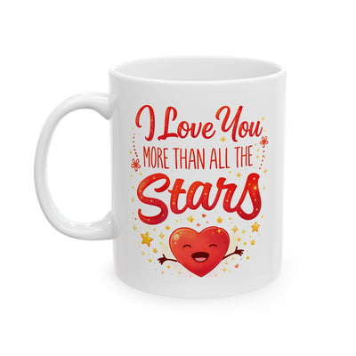 Anniversary Mug - I Love You More Than All The Stars