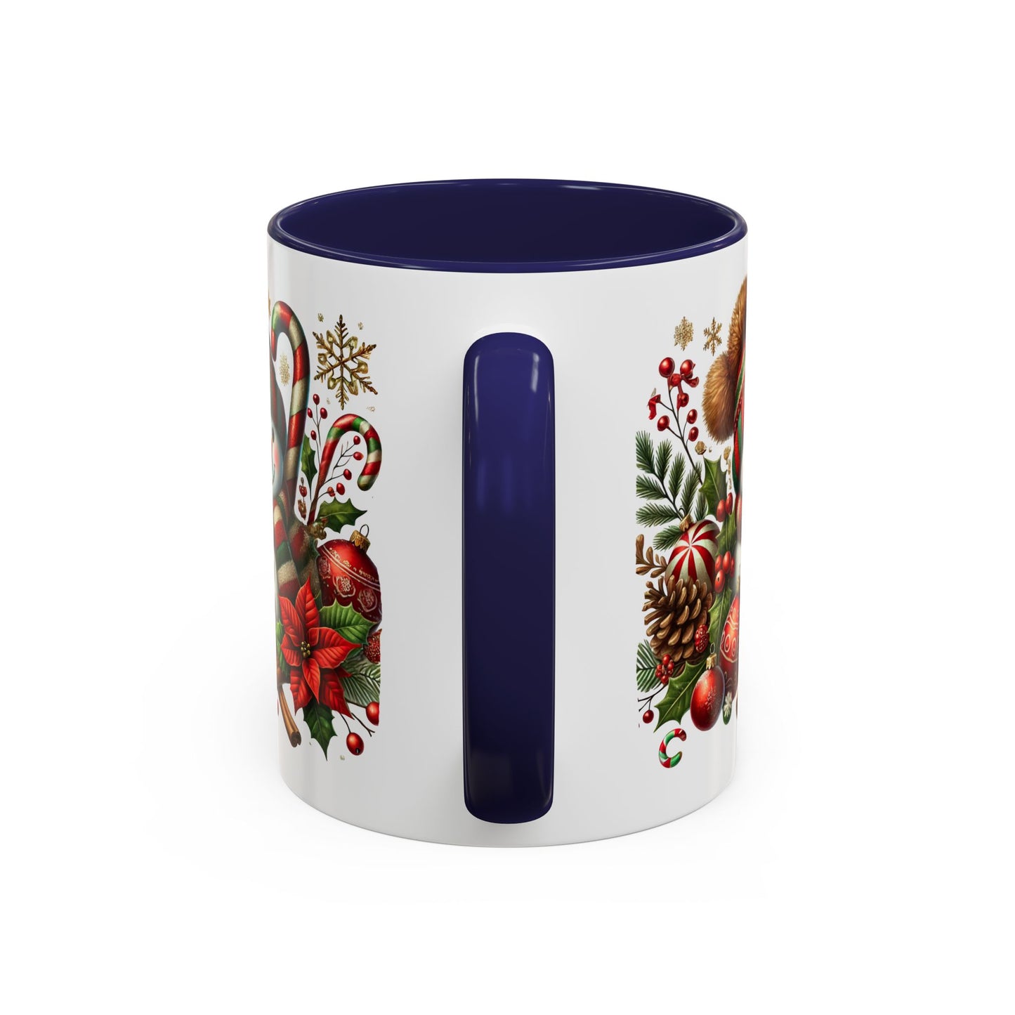Christmas Mug - Red and Green Snowman 2