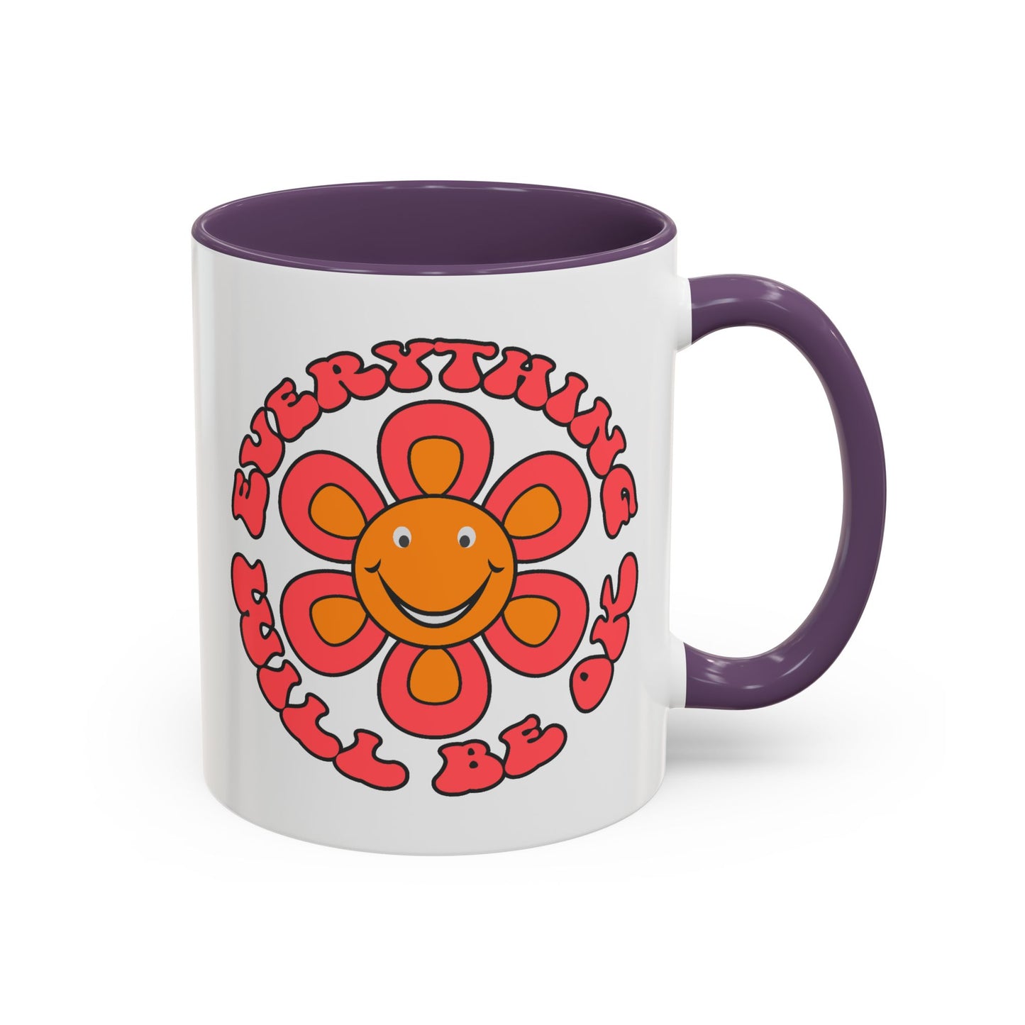 Wellness Mug - Everything Will Be Ok Flower