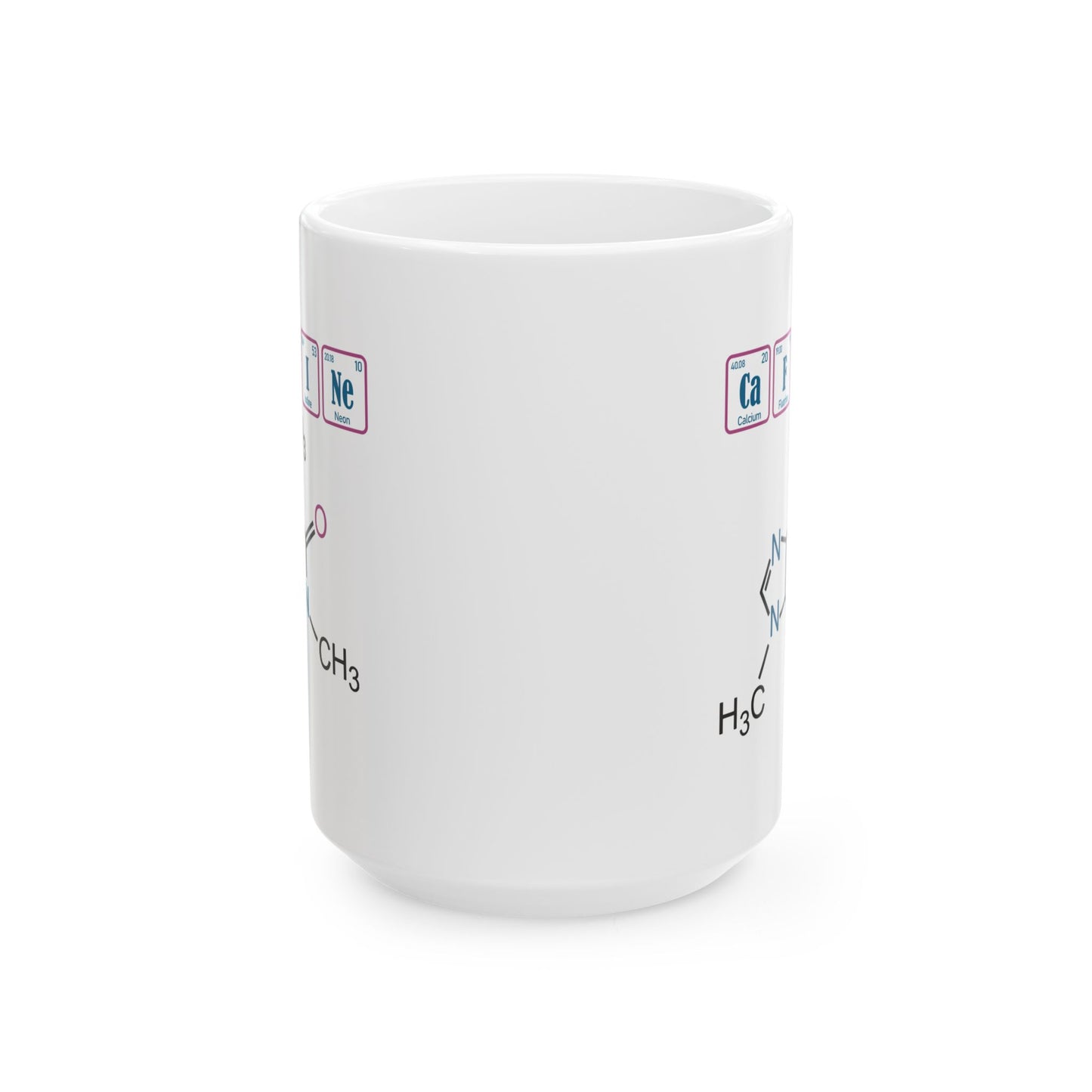 Humor Mug - Caffeine Molecule