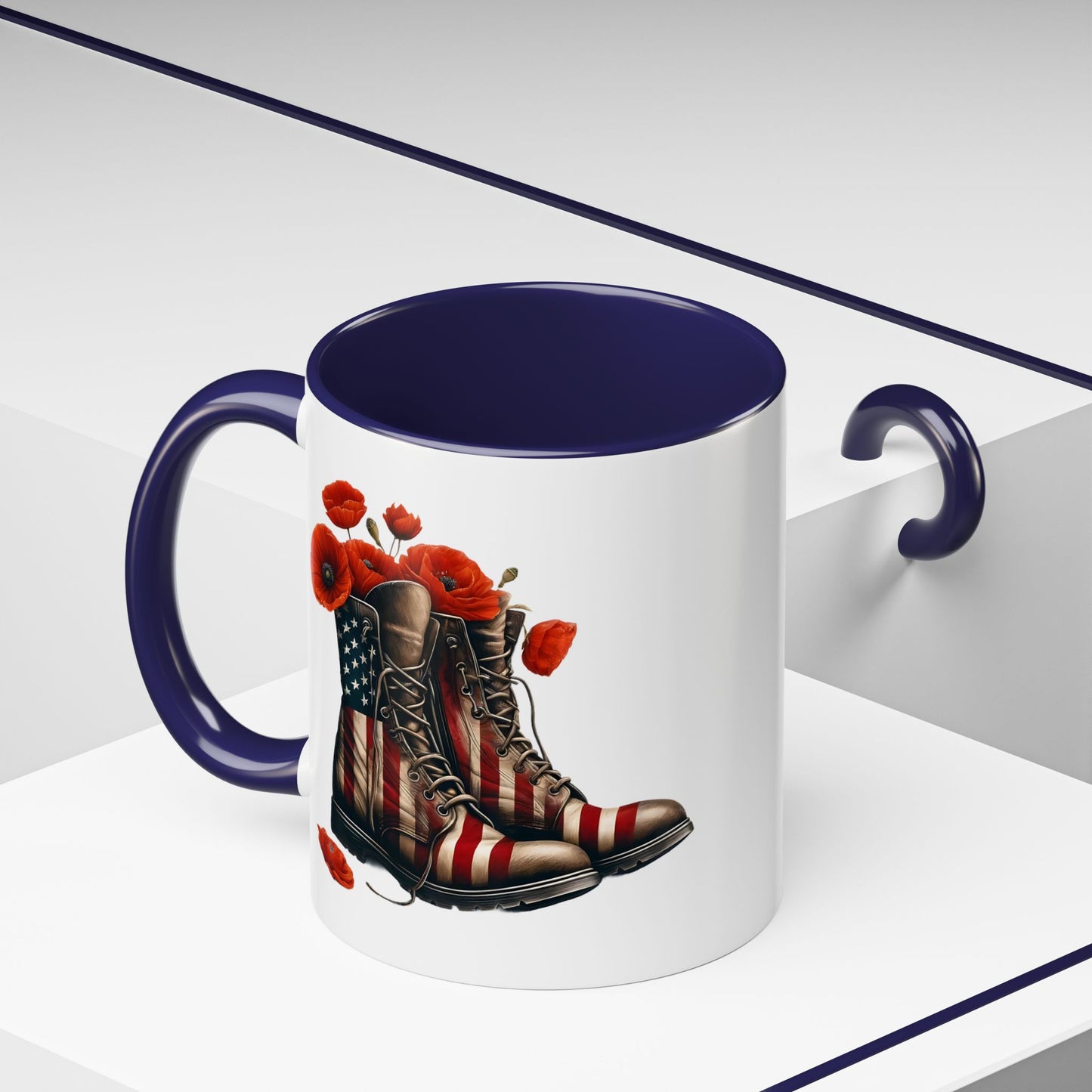 4th of July Mug - Fallen Soldier Boots