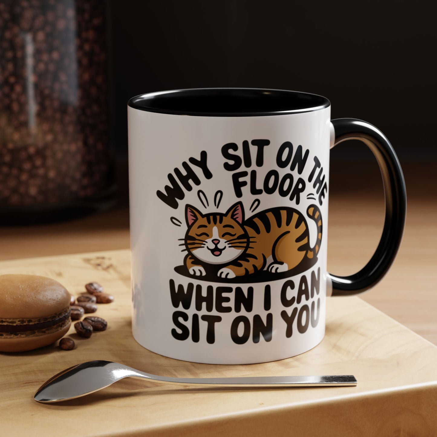 Animal Mug - Why Sit On The Floor