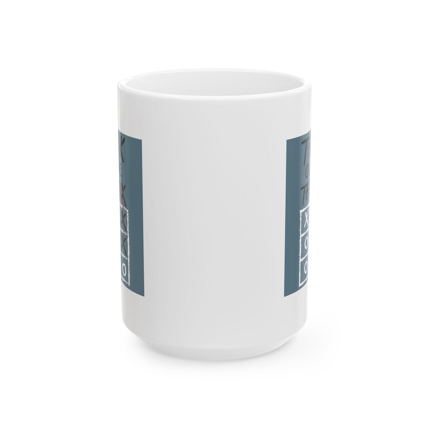 Motivation Mug - Think Outside The Box Naughts & Crosses
