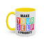 Wellness Mug - Make Yourself a Priority Colored Blocks