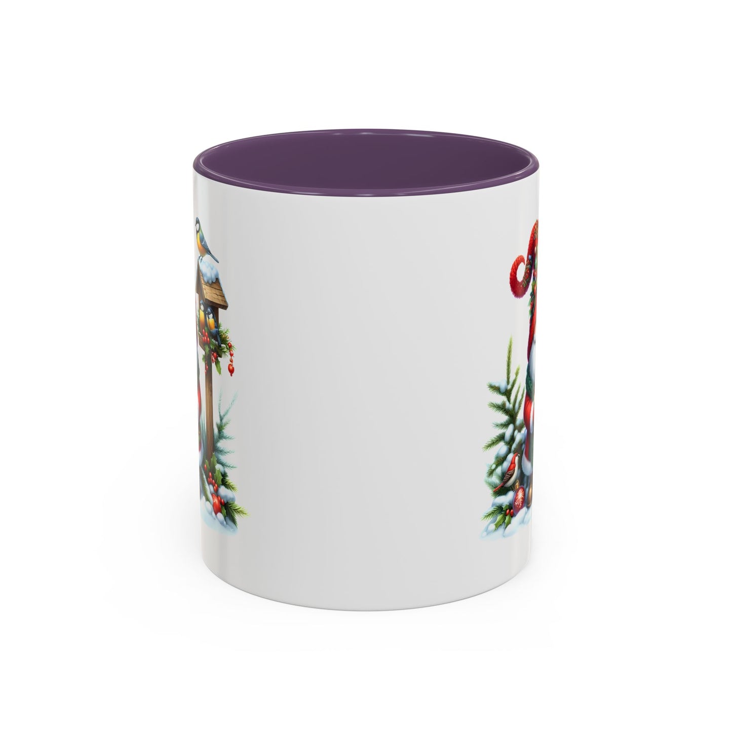 Christmas Mug - Gnome and Birds