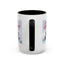 Christmas Mug - Merry Christmas Red Text Puppy Green Top 2
