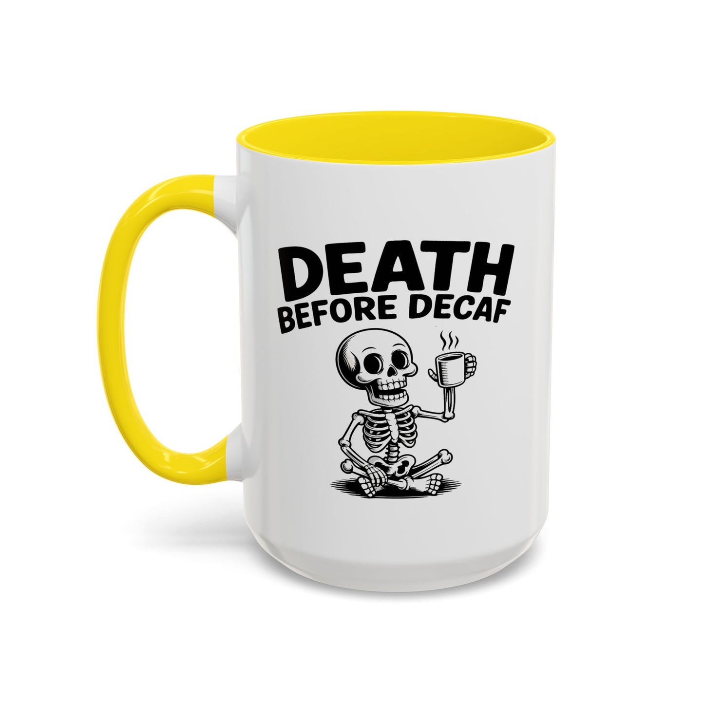 Humor Mug - Death Before Decaf