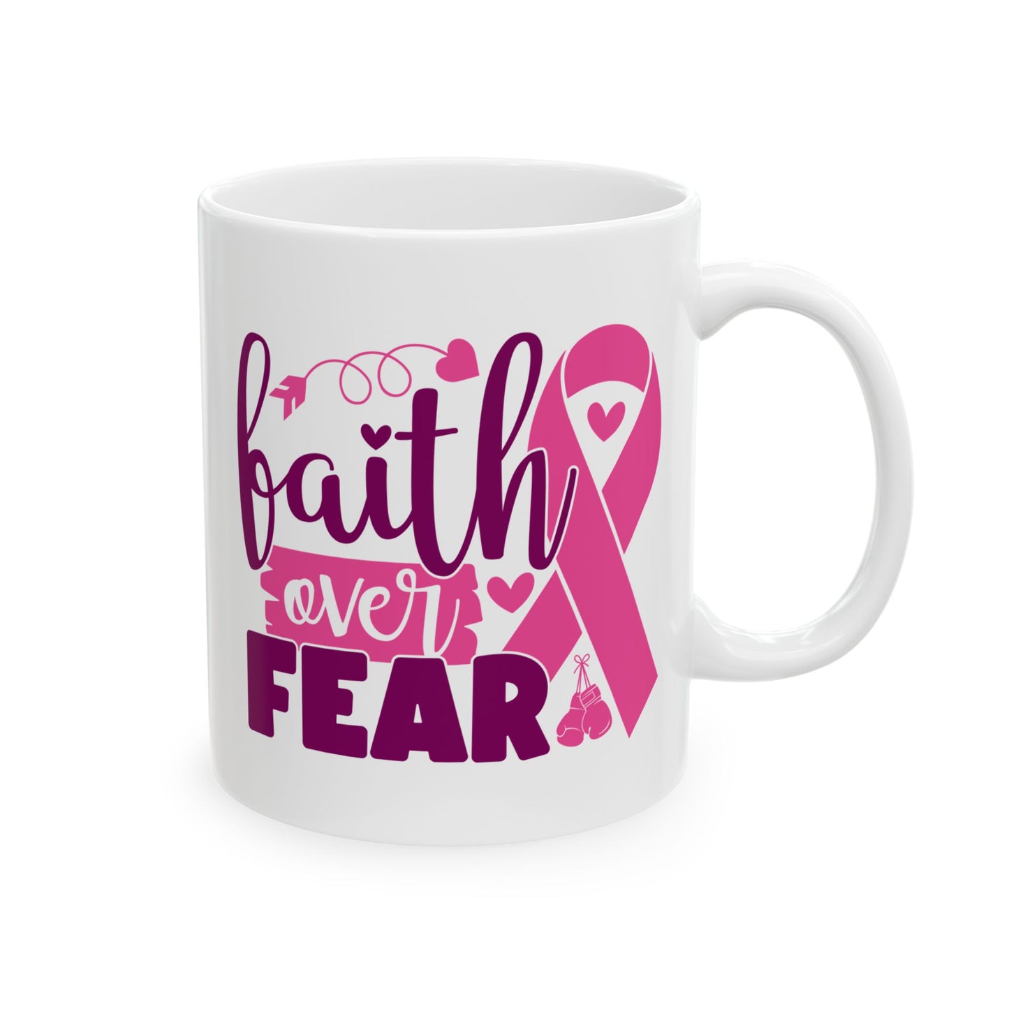Support Mug - Faith Over Fear
