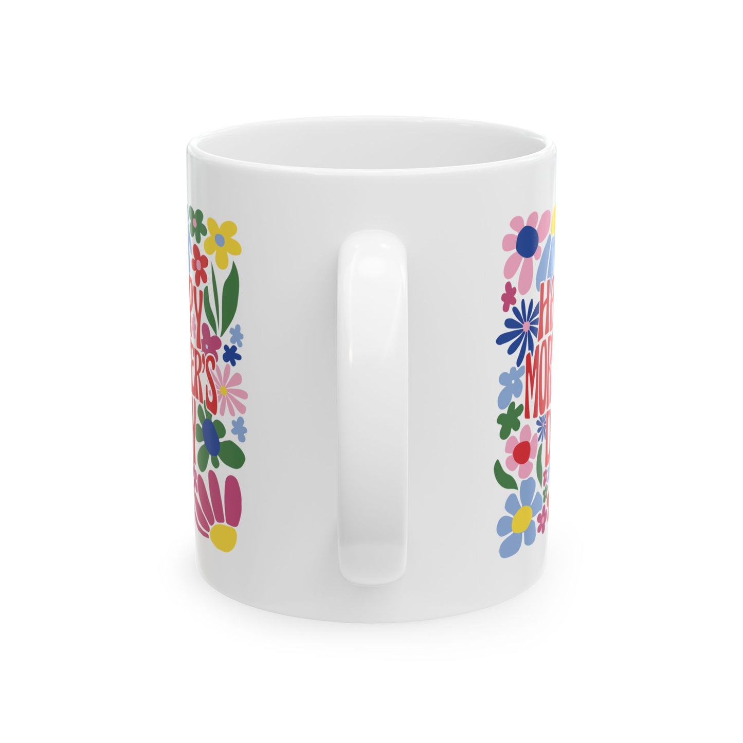 Mother's Day Mug - Happy Mother's Day Floral