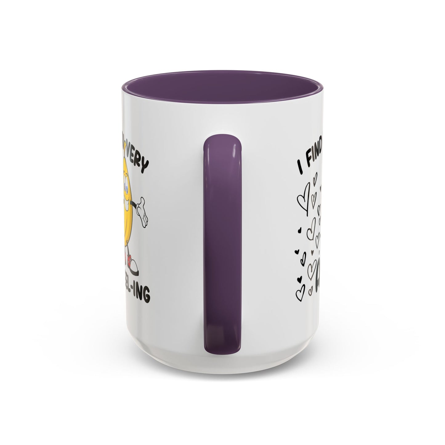 Adult Mug - I Find You Very A-Peel-Ing