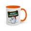 Christmas Mug - Merry Christmas White Text Seal Pup