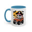 Halloween Mug - Driving Skeleton Pirate