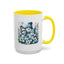 Christmas Mug - Blue Snowman Family