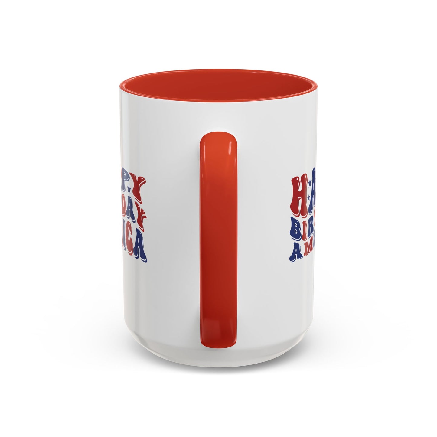 4th of July Mug - Happy Birthday America Retro