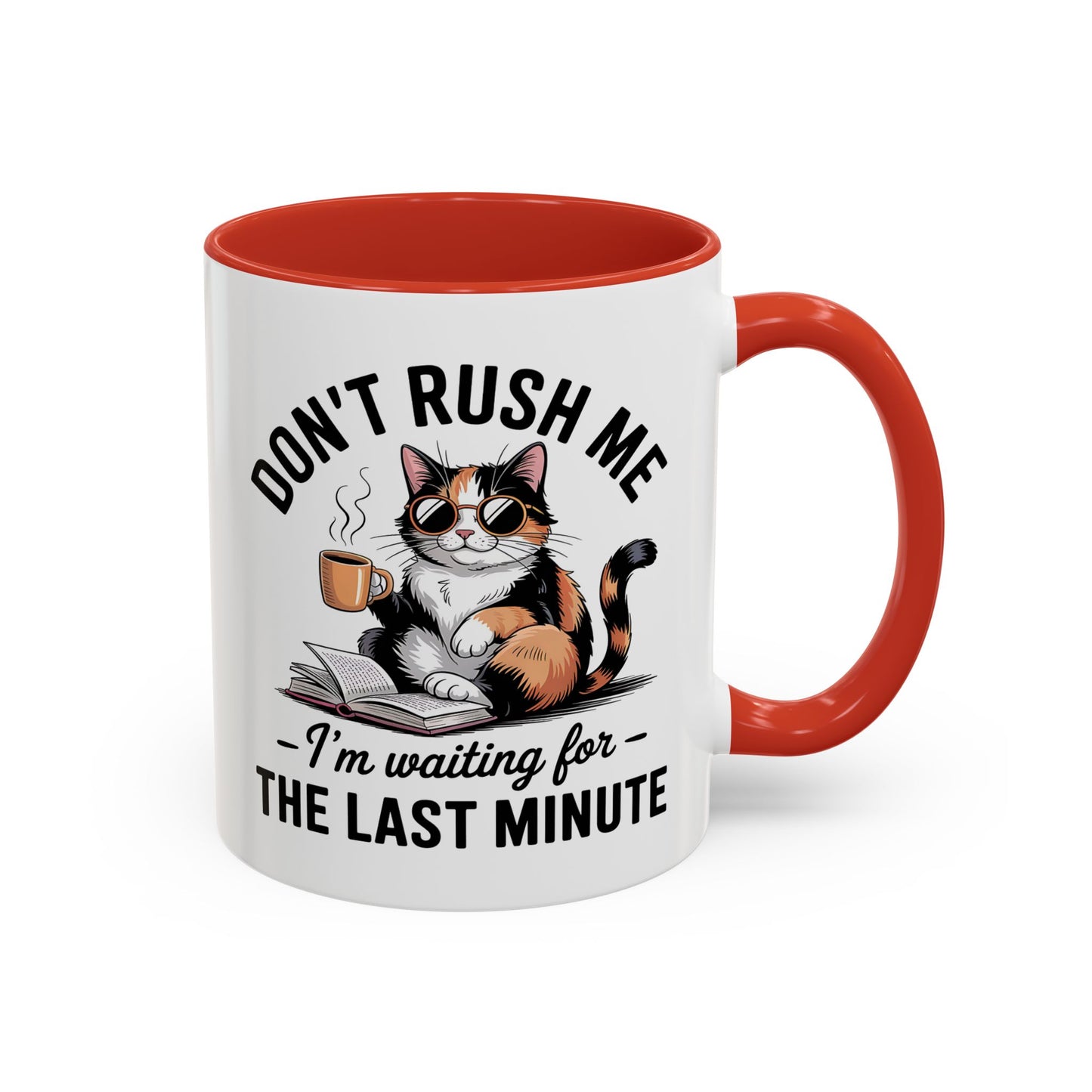 Humor Mug - Don't Rush Me Cat