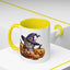 Halloween Mug - Witch Cat Hiding In Pumpkins