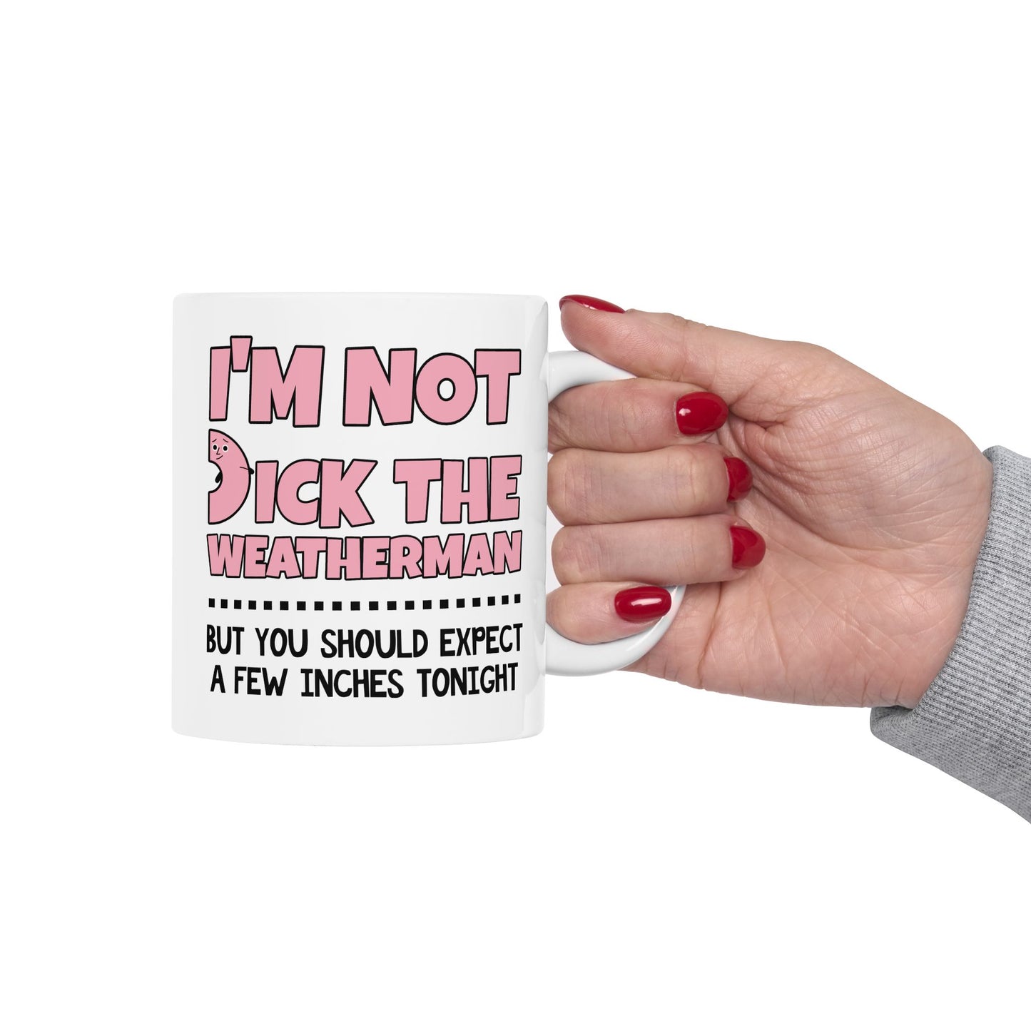 Adult Mug - I'm Not Dick The Weatherman